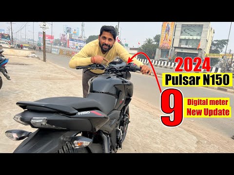 New Bajaj Pulsar N150 2024 model Bluetooth Digital Meter Launch Price Mileage Features Full Review