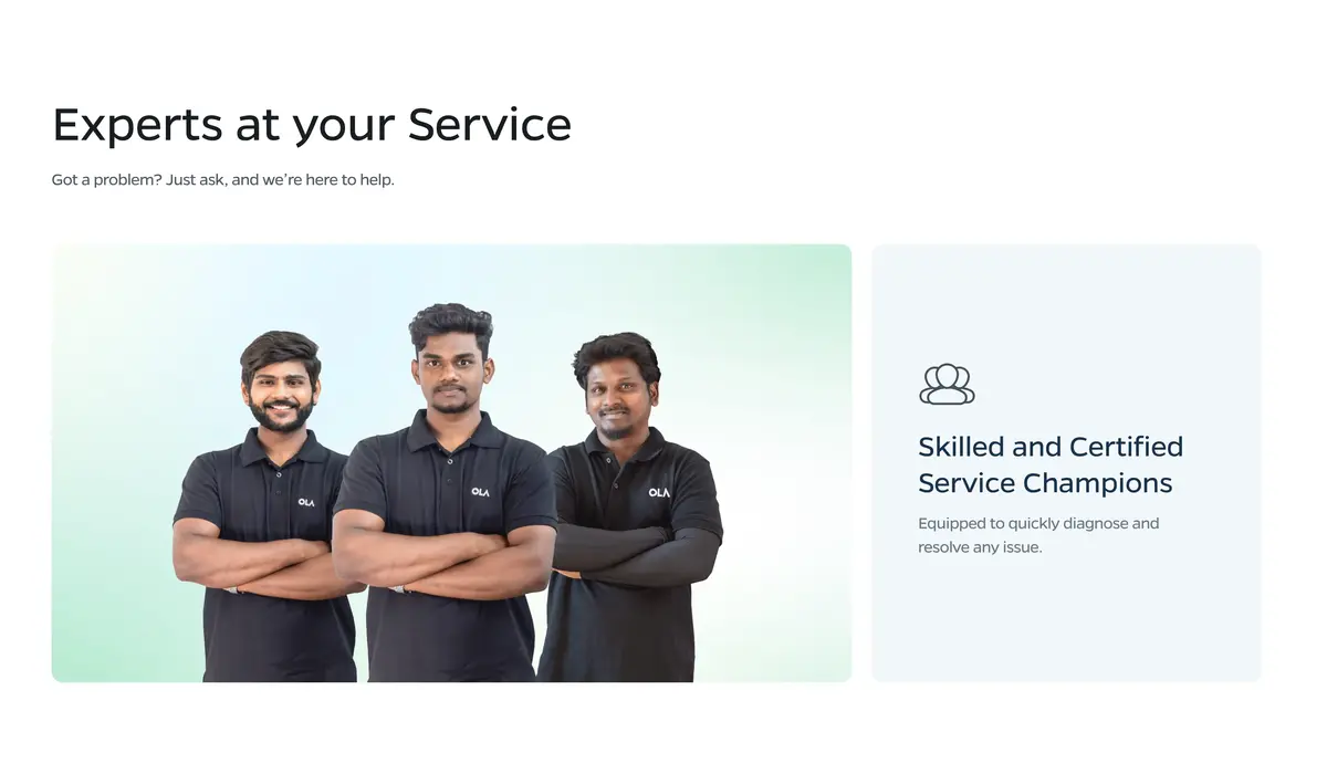 mechanics-image 2024 ola electric one day service - partner program