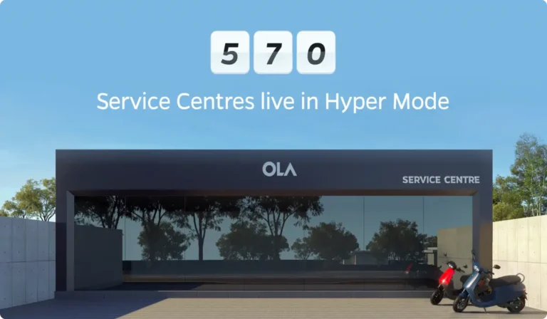 Ola Electric One Day Service