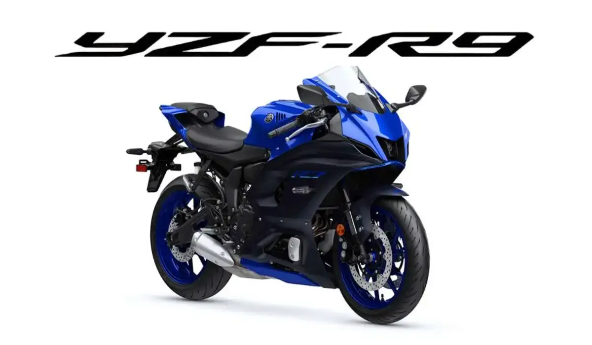 yamaha yzf r9 main image blue color