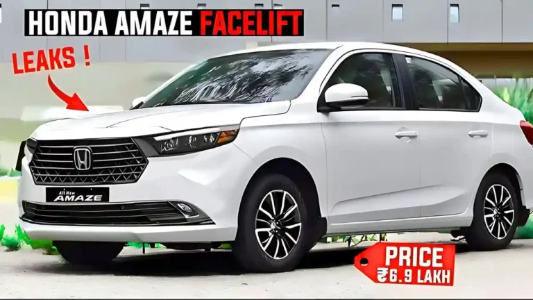 Honda Amaze Facelift