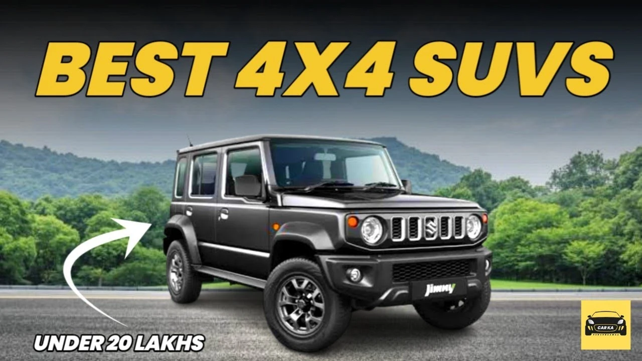 5 Best 4×4 SUVs Under ₹20 Lakh
