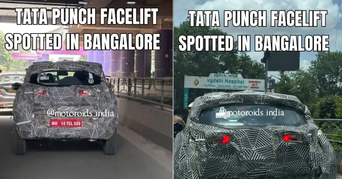 Tata Punch facelift