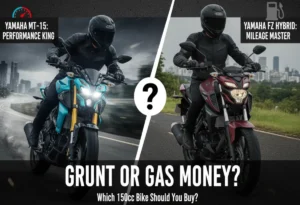 Yamaha mt-15 vs FZ Hybrid comparison