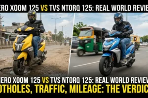 Motorcycle comparison in urban setting: xoom 125 vs ntorq 125